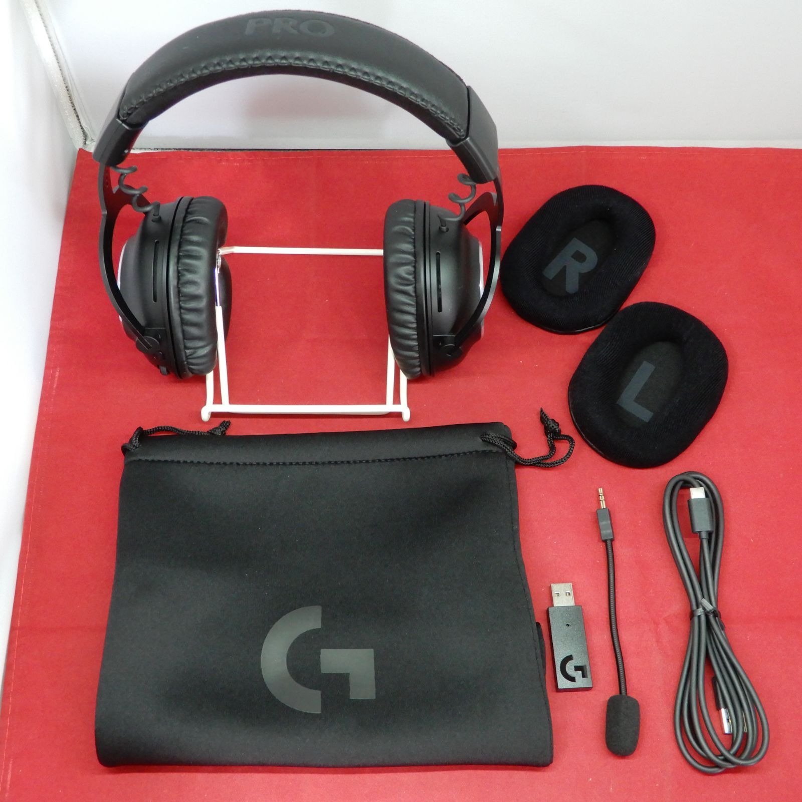 Logicool PRO X Wireless LIGHTSPEED Gaming Headset G-PHS-004WL ゲーミングヘッドセット ワイヤレス ブラック