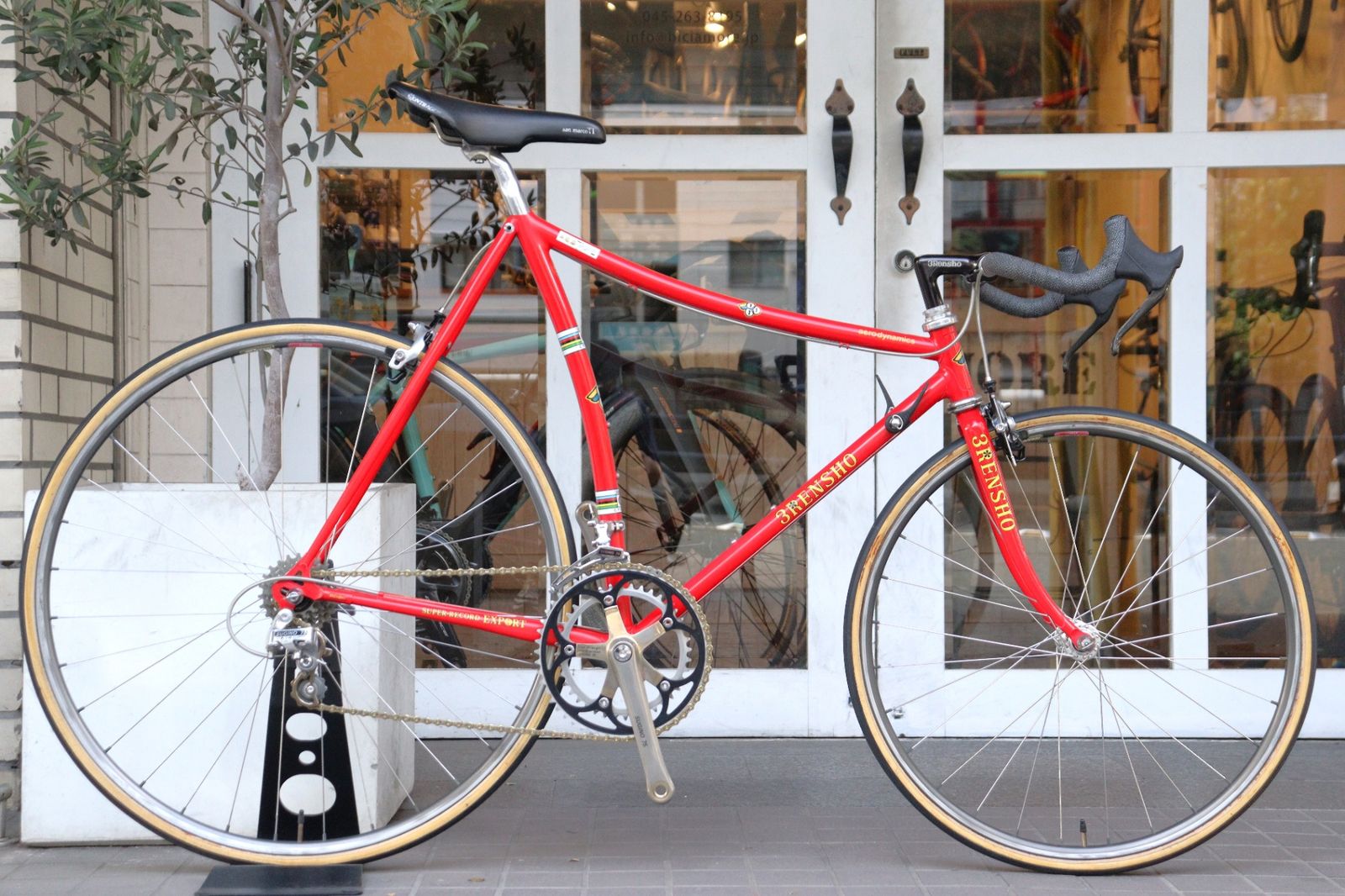 三連勝 ロードバイク 3RENSHO ビンテージ クロモリ 自転車 シマノ