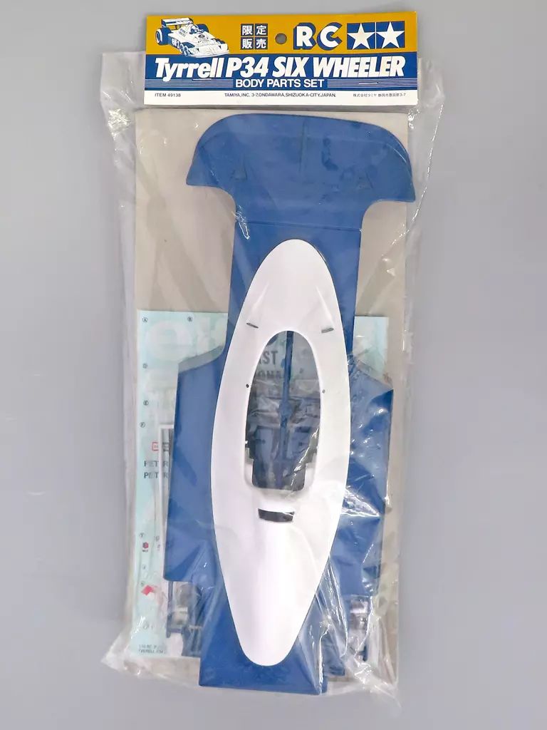 中古】ラジコン 1/10 タイレルP34 シックスホイーラー ボディ