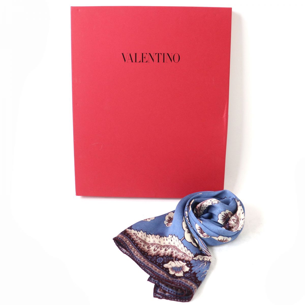 美品 VALENTINO ヴァレンティノ スカーフ - バンダナ