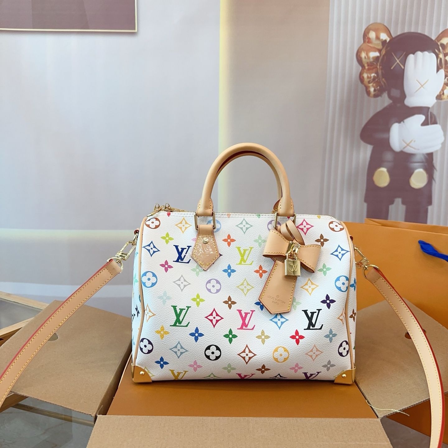 LOUIS VUITTON × 村上隆TM ギフトボックス 【袋付き】 LOUIS VUITTON 村上隆コラボレーションモノグラムパンダ