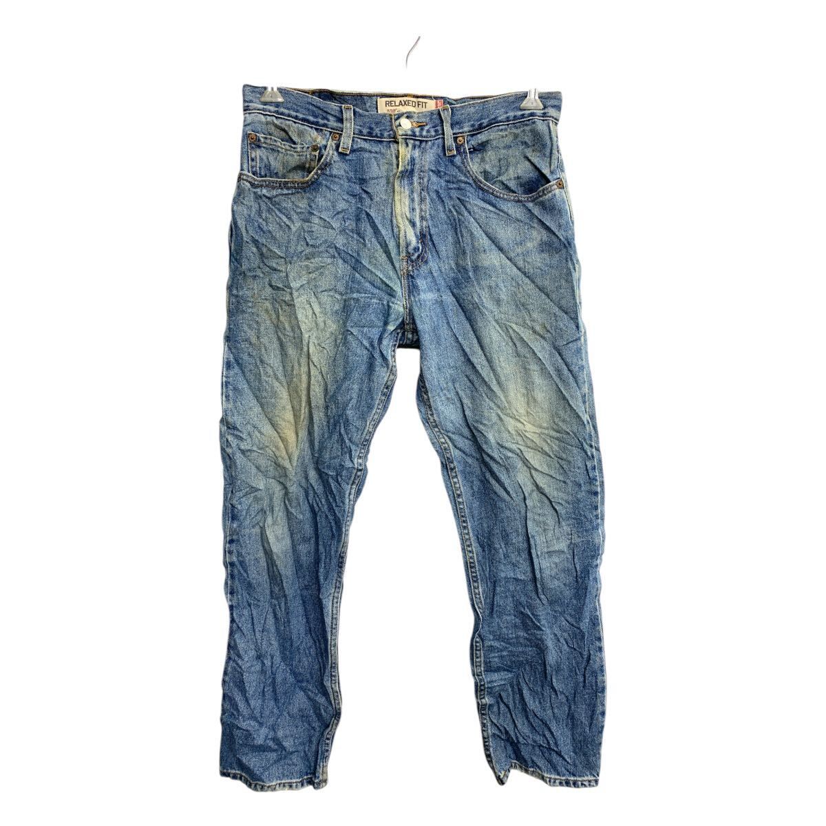 Levi's 550 デニムパンツ W32 リーバイス リラックスフィット ブルー コットン 古着卸 アメリカ仕入 2501-729