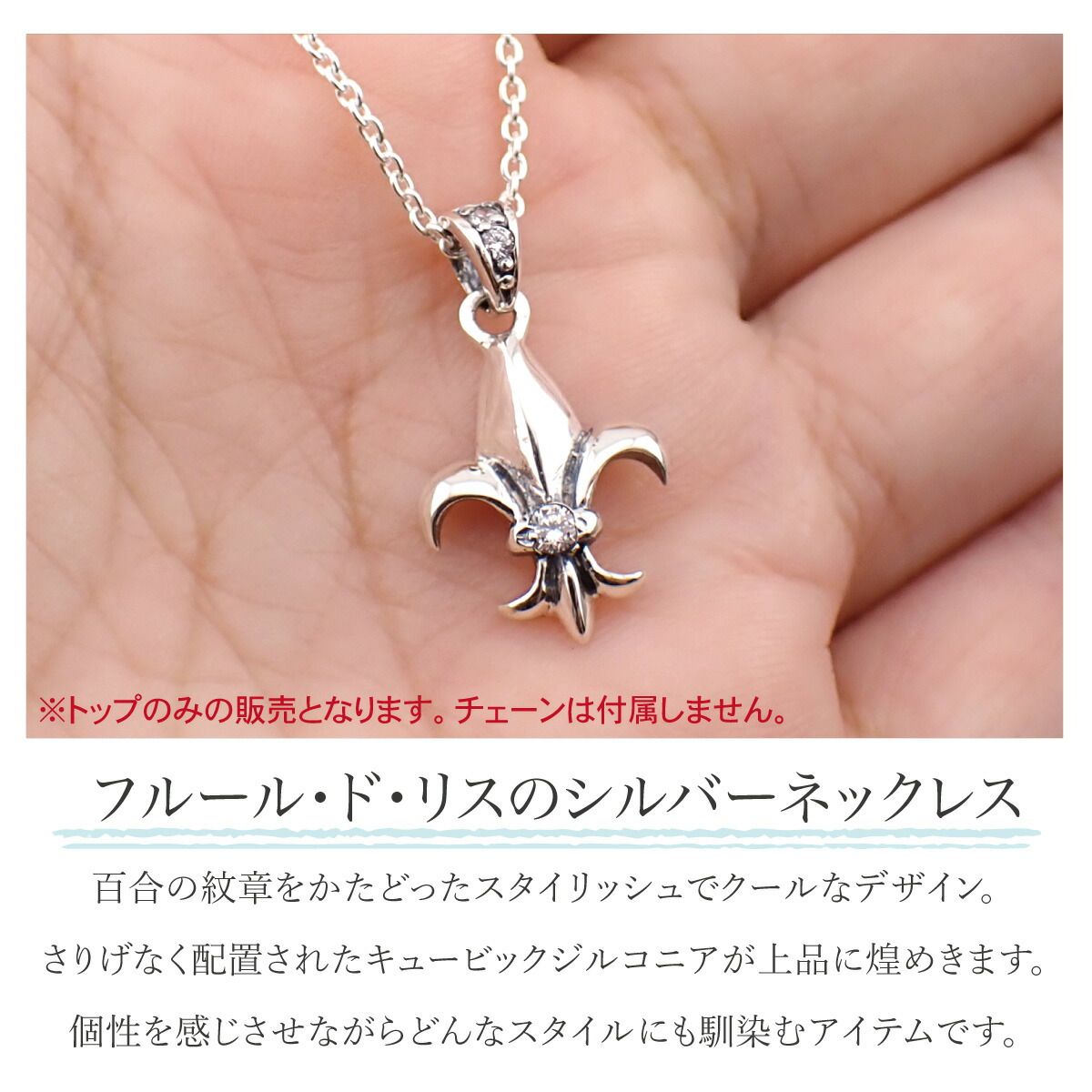 ペンダントトップ ネックレストップのみ メンズ レディース シルバー 