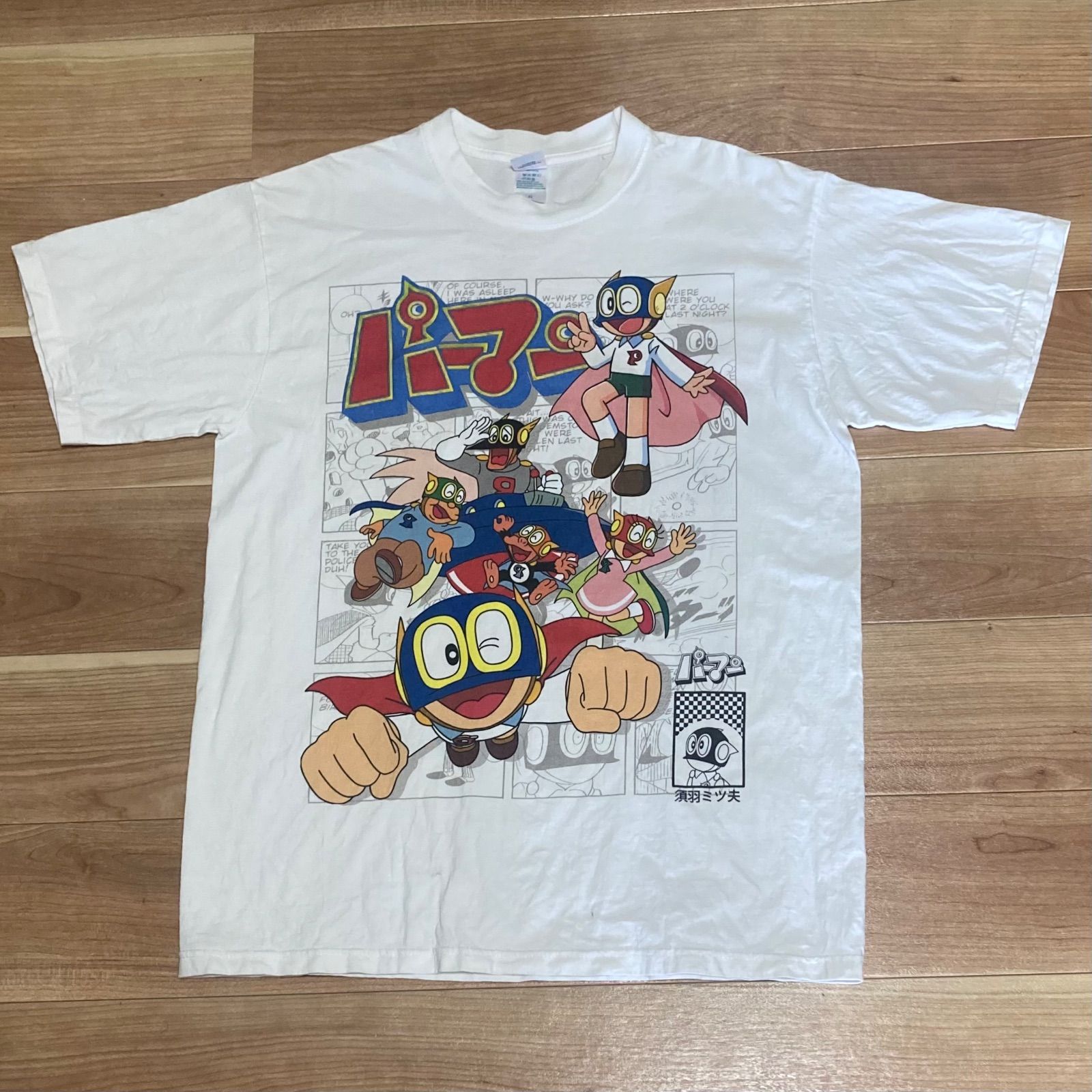 海外レア Tシャツ パーマン ヴィンテージ 古着 希少 パーマン 藤子・F・不二雄 Tシャツ United Athle アニメT