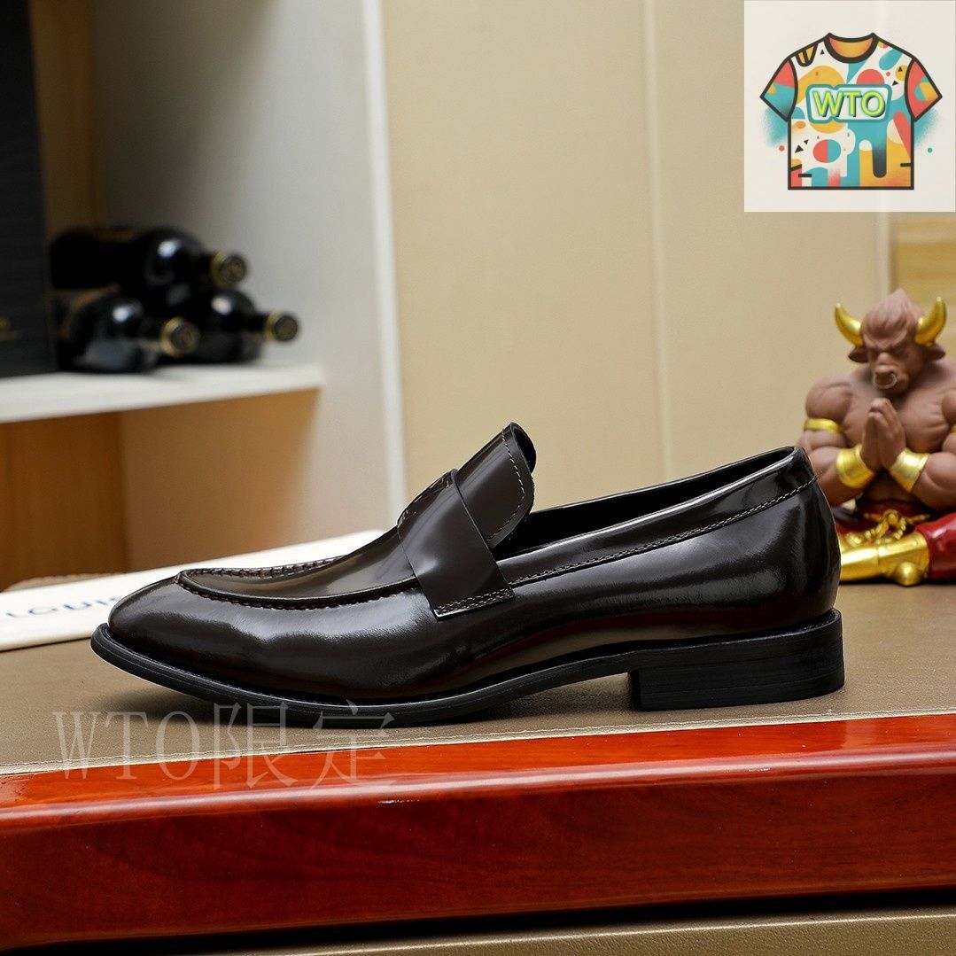 LOUIS VUITTON 【良品】ルイヴィトン エピ ドレスシューズ レザー