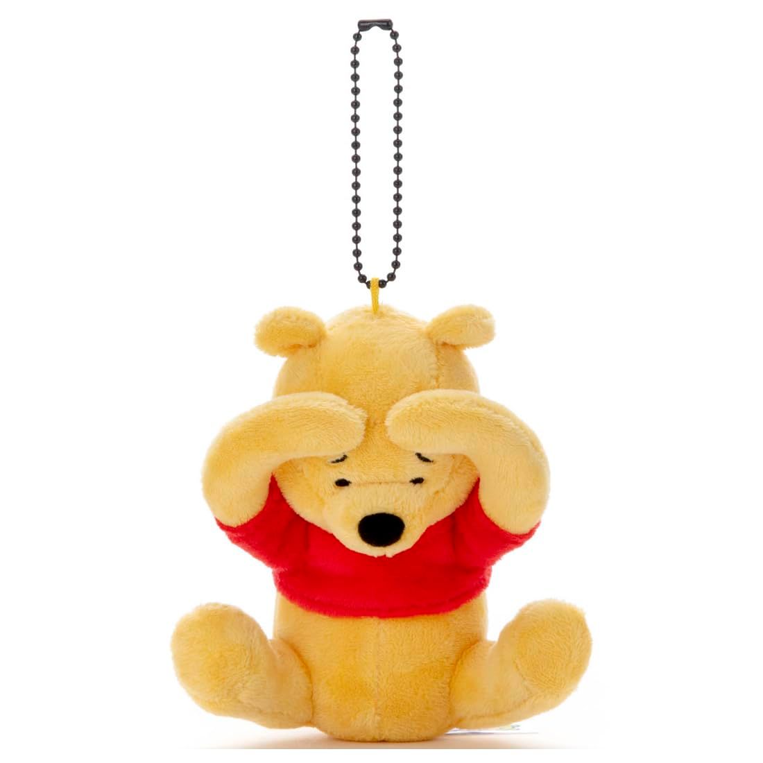 ディズニーキャラクター ファニーポーズ ボールチェーンマスコット くまのプーさんB ぬいぐるみ高さ約12cm 