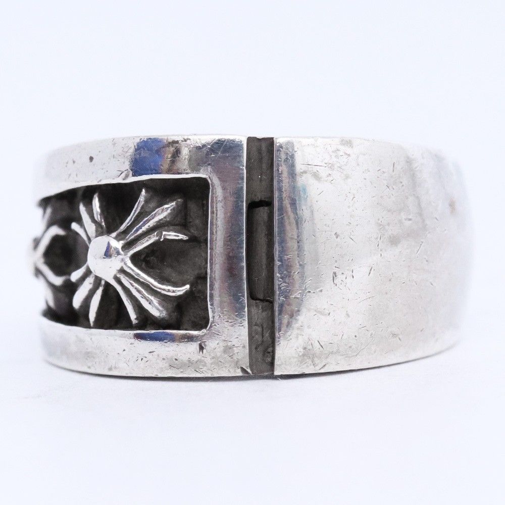 CHROME HEARTS ナローVバンド CHX イヤリング シルバー WWW_SHINETEETH_COM