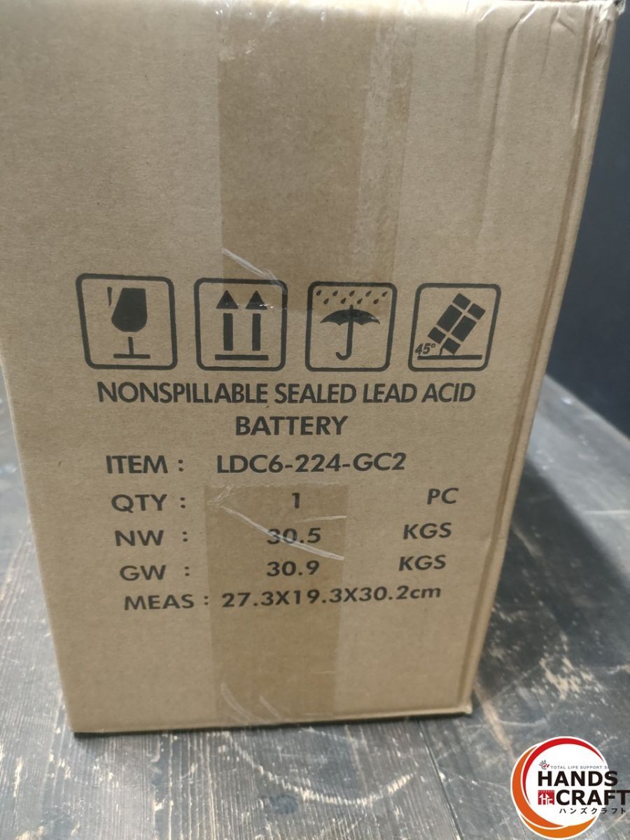 引き取り限定】【未使用品】GB/GIFU LDC6-224-GC2 バッテリー(2
