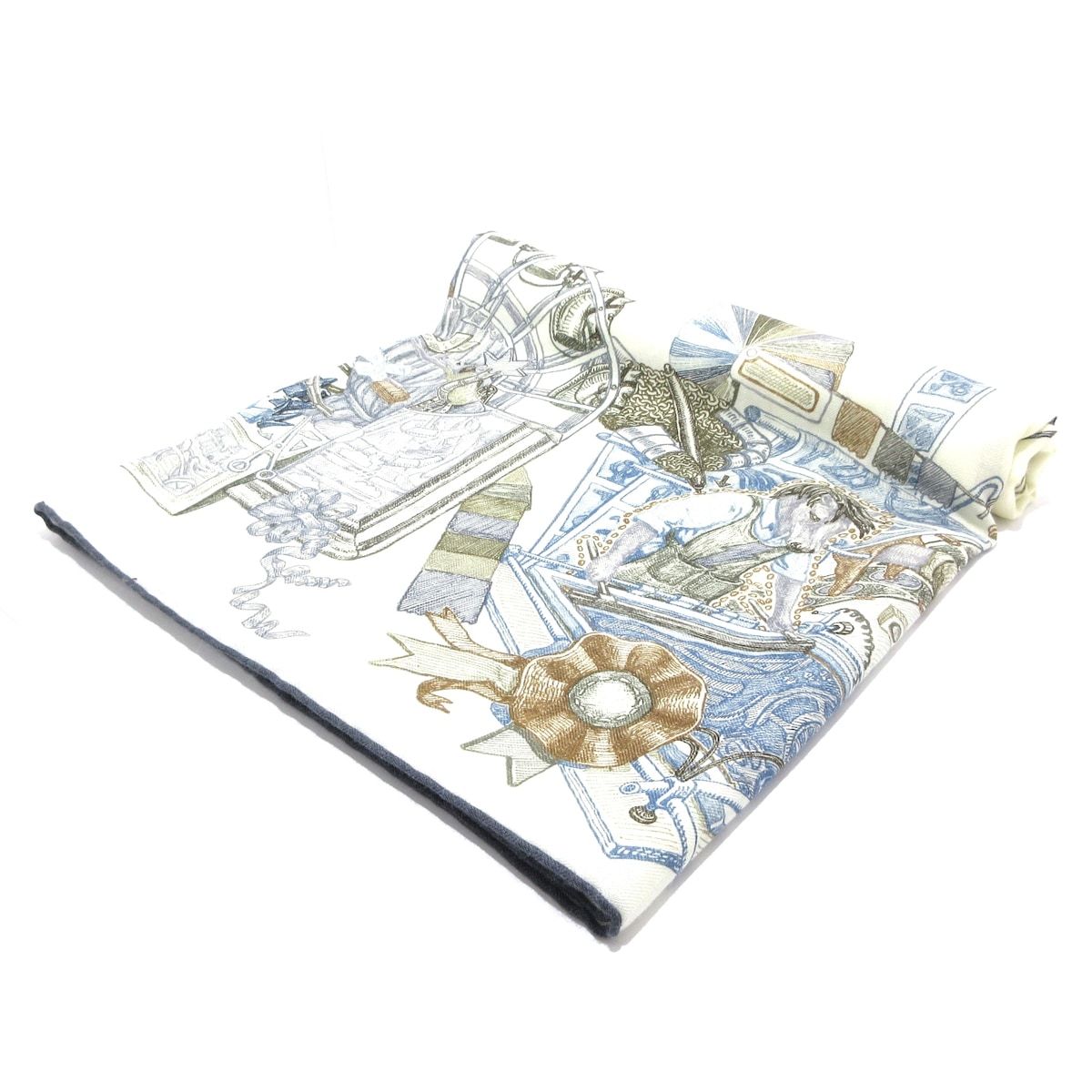 ❤美品❤　エルメス　HERMES　カレ140　ストール　ステップ美品　895 HERMES エルメス カレ 140 ストール EN DESORDRE BRIDES de GALA