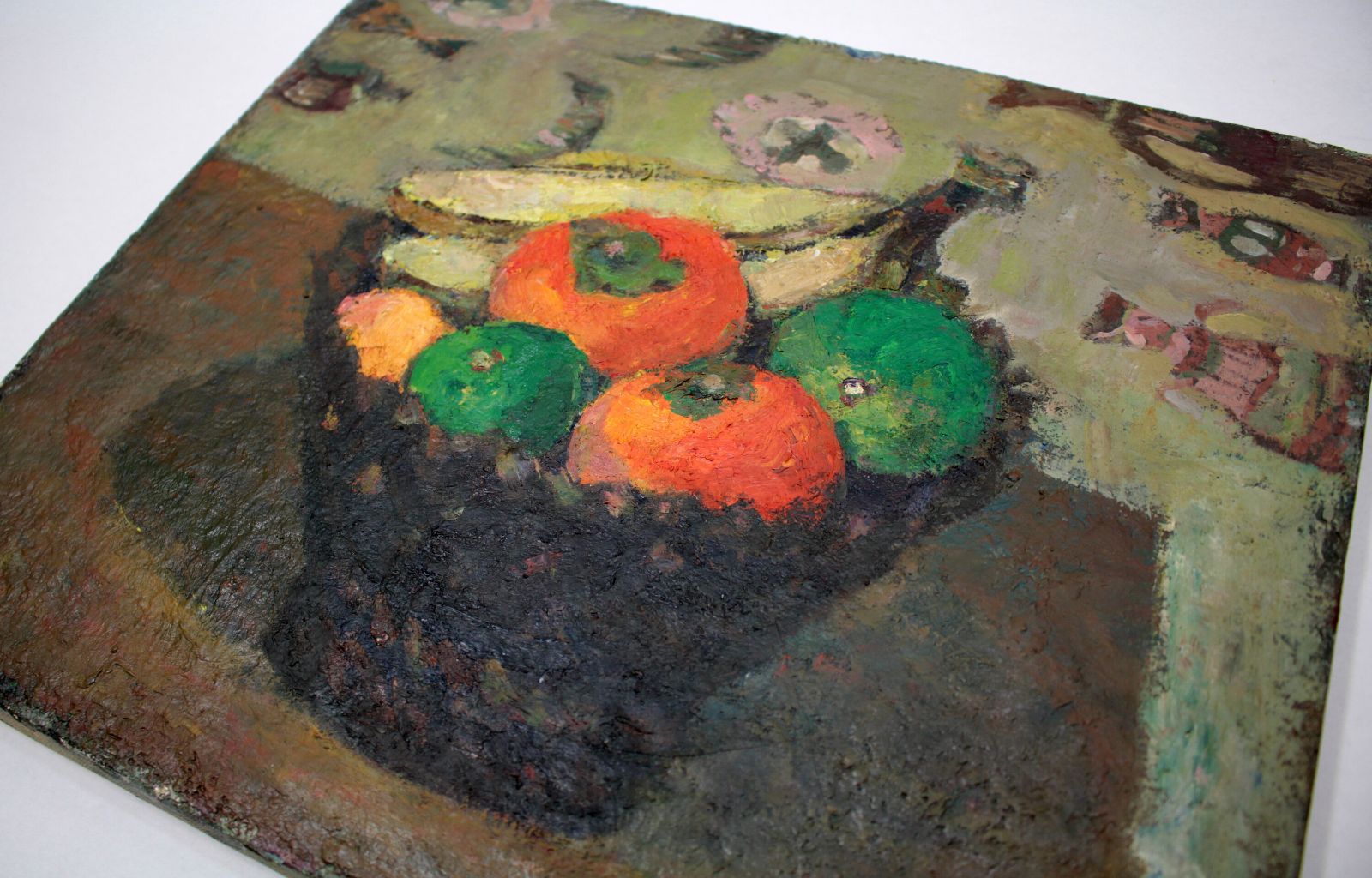 森本三郎 「静物」 油絵・油彩画 絵画 森本三郎『静物』油彩画【真作保証】 絵画 - メルカリ