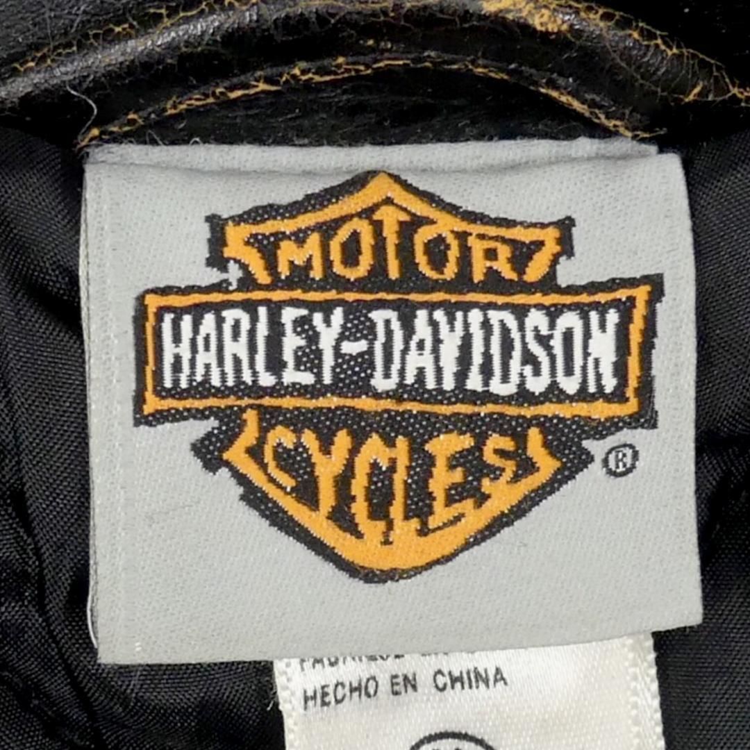 名*取様 ハーレーダビッドソン Harley-Davidson 古着 スタジャン スタジャン 古着 ハーレーダビッドソン ブルゾン ジャンパー M