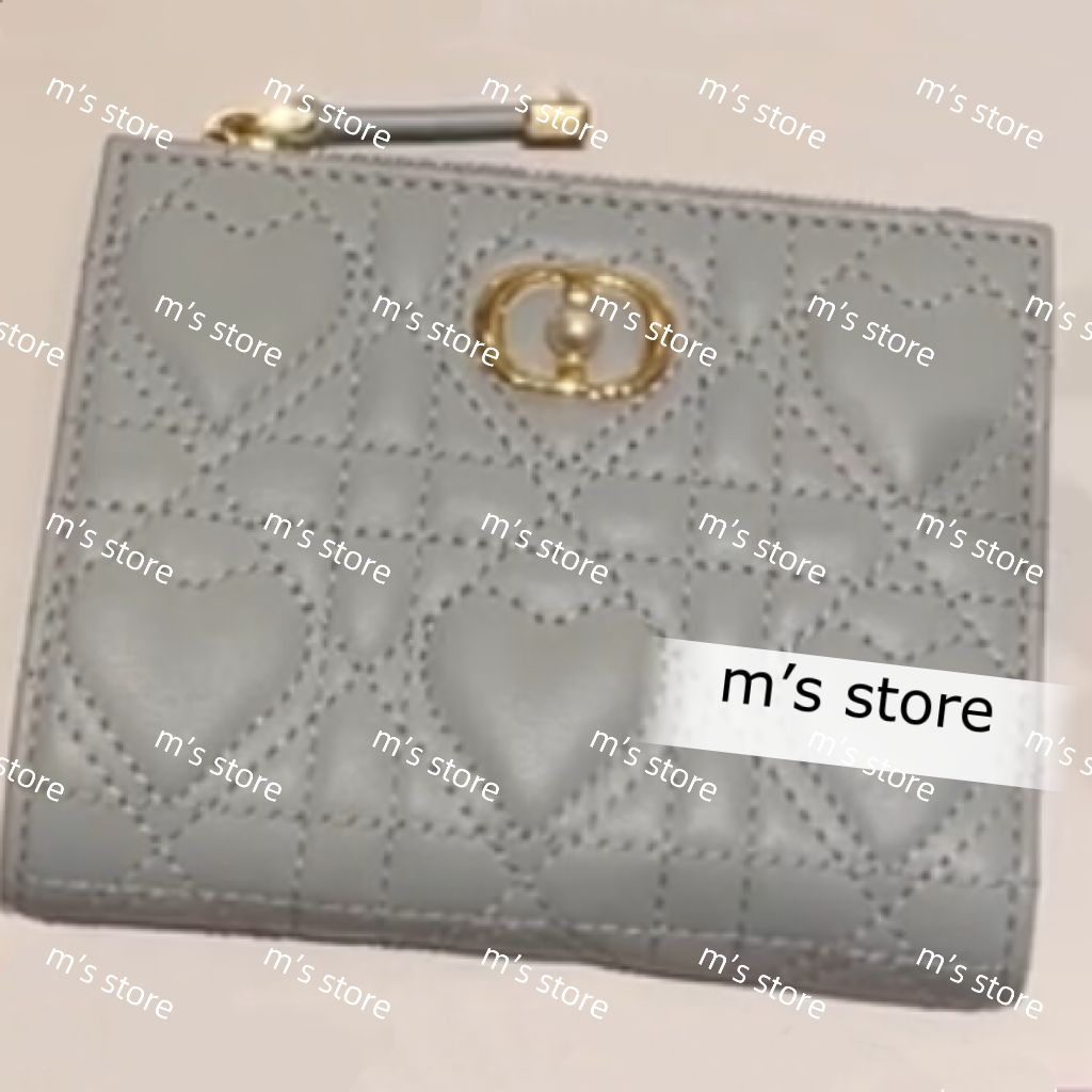 完売続出♪ハート【DIOR】Dioramour Dior JolieDahliaウォレット Dioramour Dior Jolie Dahlia Wallet Pale Pink Cannage