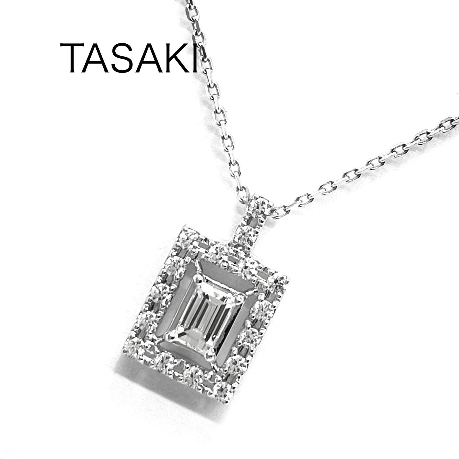 TASAKI / タサキ ダイヤネックレス 0.33ct K18WG - メルカリ