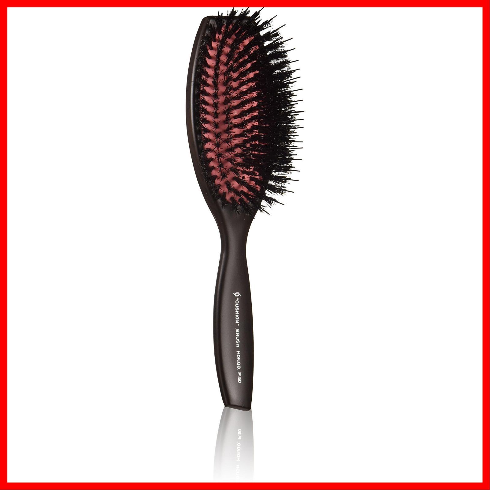 【特価商品】ホンゴ クッションブラシ P-50 ヘアブラシ ブラウン 1本