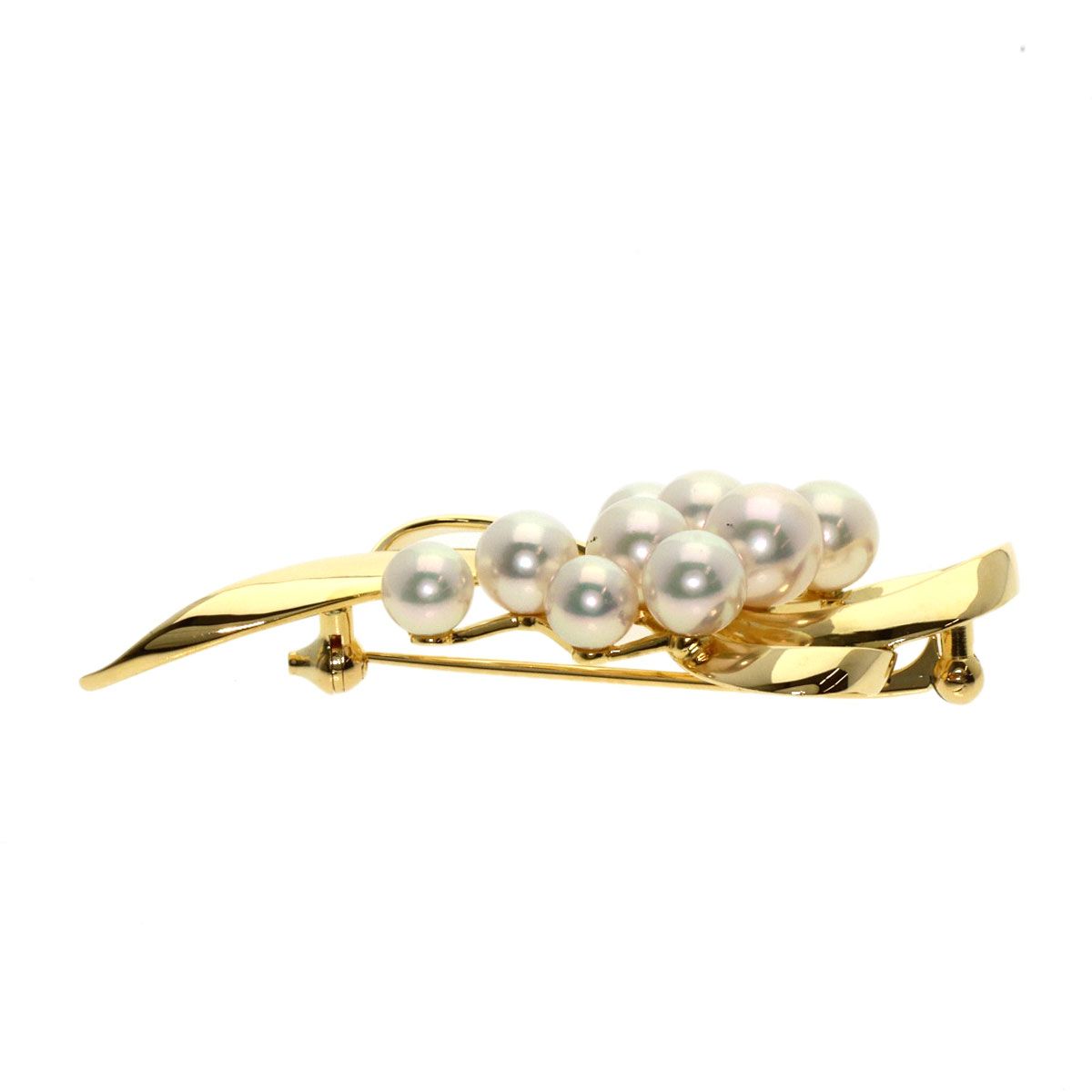 楽天市場】MIKIMOTO / ミキモト パールブローチ K14YG 5.8~7.8mm