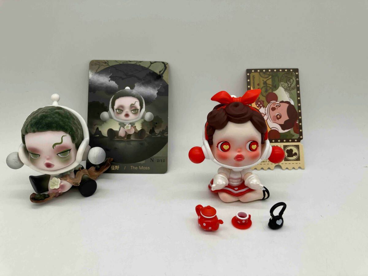 SKULLPANDA POP MART フィギュア2体セット トレーディングフィギュア】POPMART SKULLPANDA シリーズ 2体