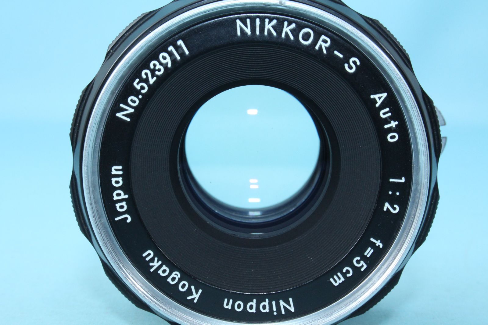 希少 NIKON NIKKOR-S Auto 50mm 5cm F2 PAT.PEND 9枚絞り R刻印 チック