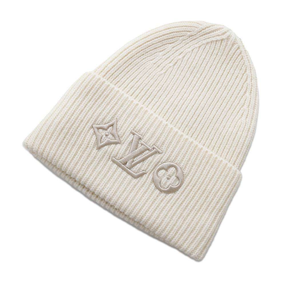 ルイヴィトン ニット帽 モノグラム フラワー ビーニー・LV ヘッド