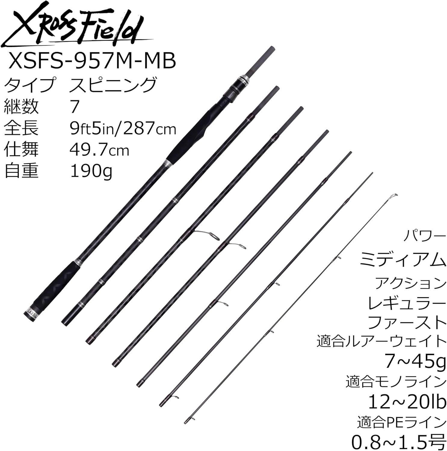 【最終値下】　アブガルシア　XROSSFIELD エギングロッド アブ ガルシア XROSSFIELD XSFS-862M (ロッド・釣竿) 価格比較