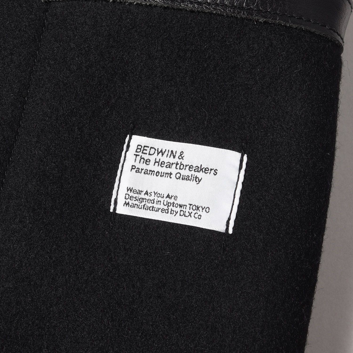 BEDWIN ベドウィン コート サイズ:1 ショールカラー メルトン レイル