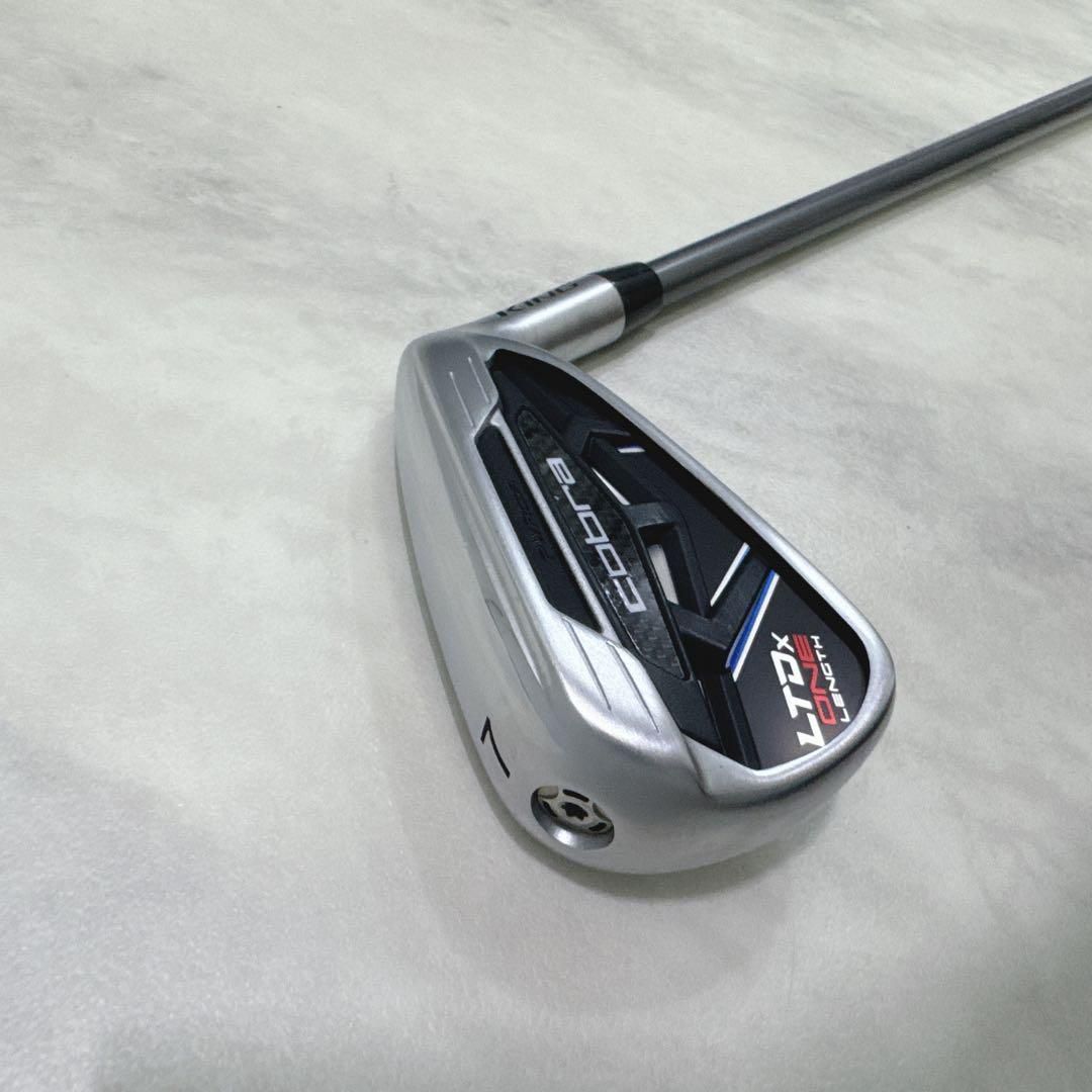 【新品】コブラ キング LTDx ワンレングス アイアン 5本 右 S メンズ アイアンセット コブラ KING LTDx ワンレングス アイアン 2022 (日本