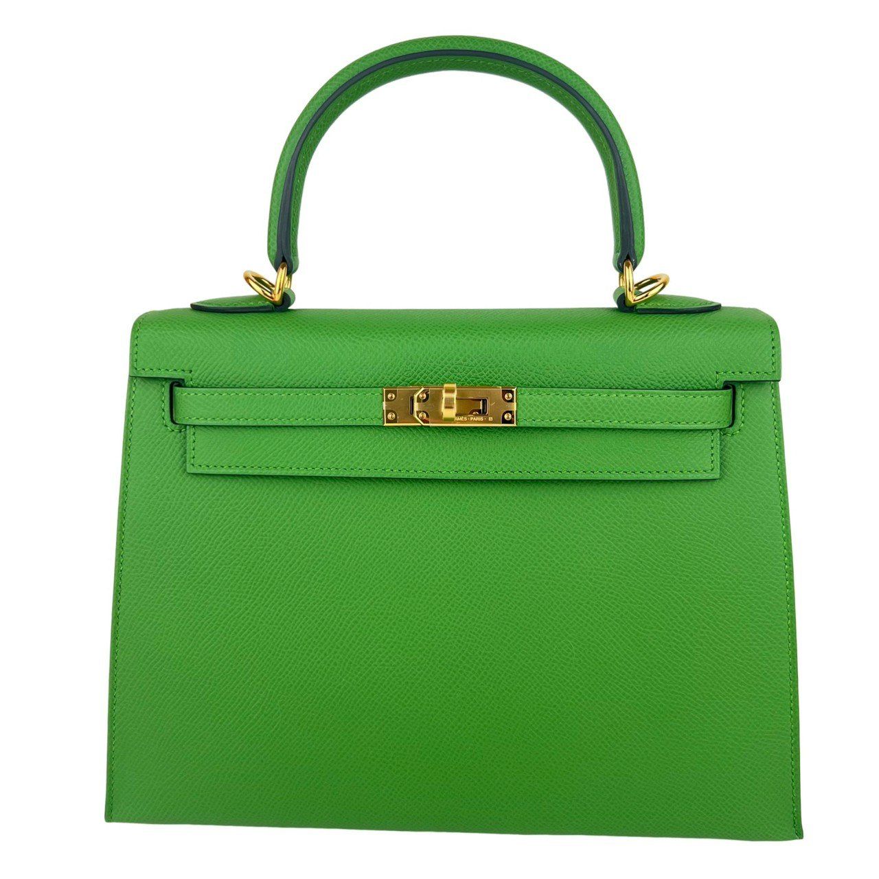 新品未使用 HERMES エルメス Kelly25 ケリー25 Vert yucca ヴェールユッカ GHW ゴールド金具 Stamp-B B刻印  レディースバッグ ショルダーバッグ - メルカリ