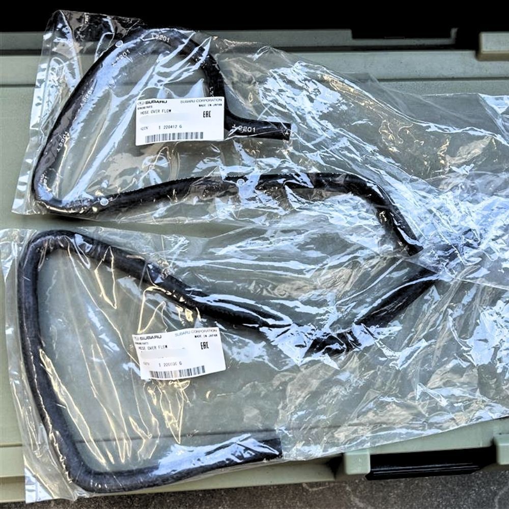 スバル 純正 SUBARU 正規 エンジンクーラント オーバーフローホース ウォーターバイパスホース レガシィ BE5 BH5 インプレッサ GDA GDB GD9 パーツ エンジン タイヤ カスタム