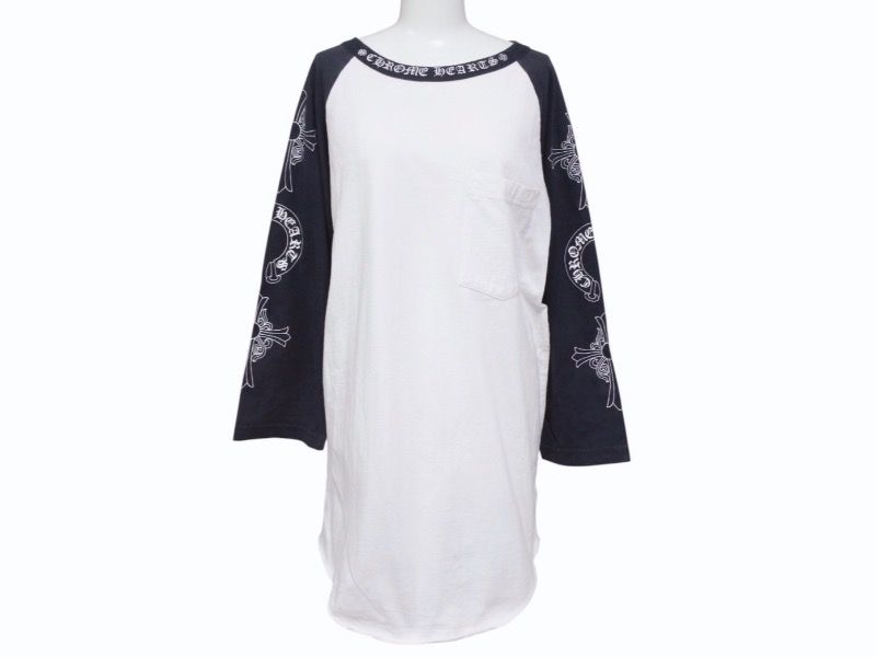 CHROME HEARTS クロムハーツ ラグラン 七分袖Tシャツ サイズM