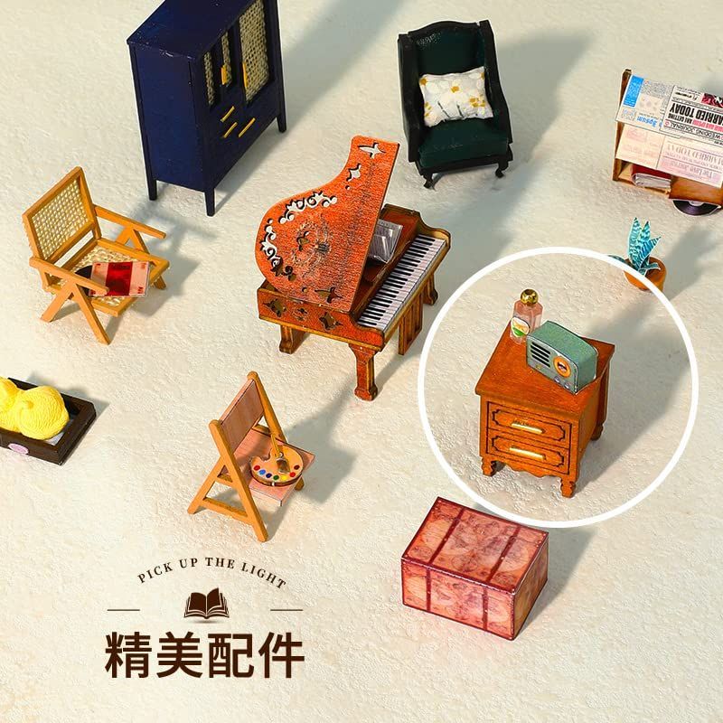 数量限定】ドールハウス 手作りキット ミニチュア セット 木製 数量限定】ドールハウス 手作りキット ミニチュア セット 木製