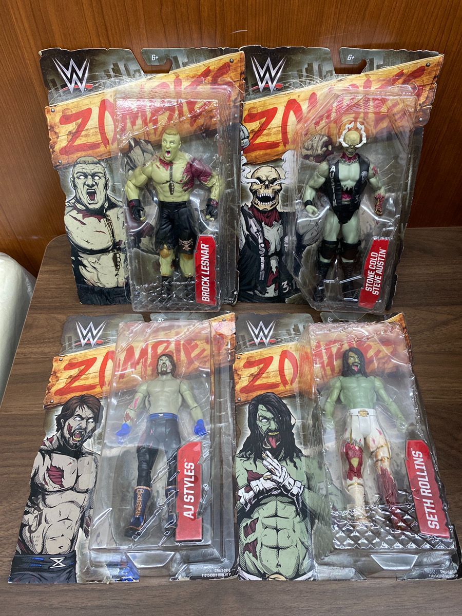 マテル フィギュア WWE ZOMBIES WWEゾンビーズ 4点セット