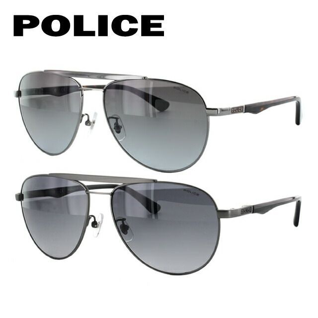 【訳あり】ポリス POLICE サングラス SPL364I 全2カラー 59サイズ BROOKLYN1 メンズ UVカット