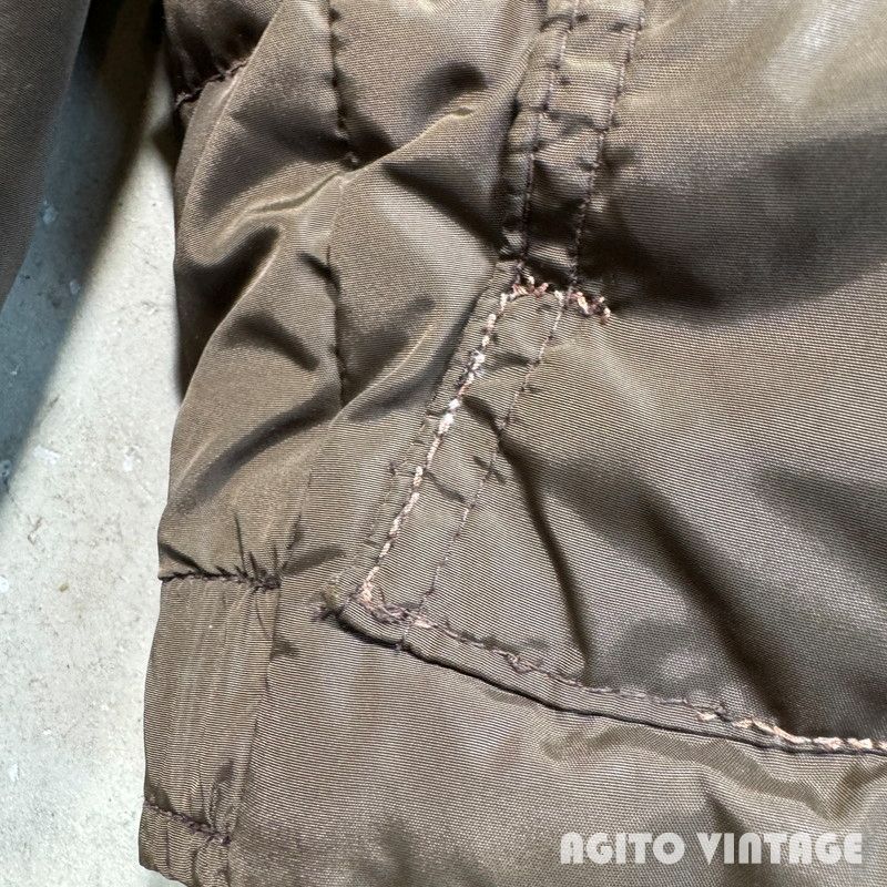 60s 70s COMFY コンフィー　キルティング　ダウンジャケットTALON 60's~ COMFY キルティングダウンジャケット USA製 MLサイズ