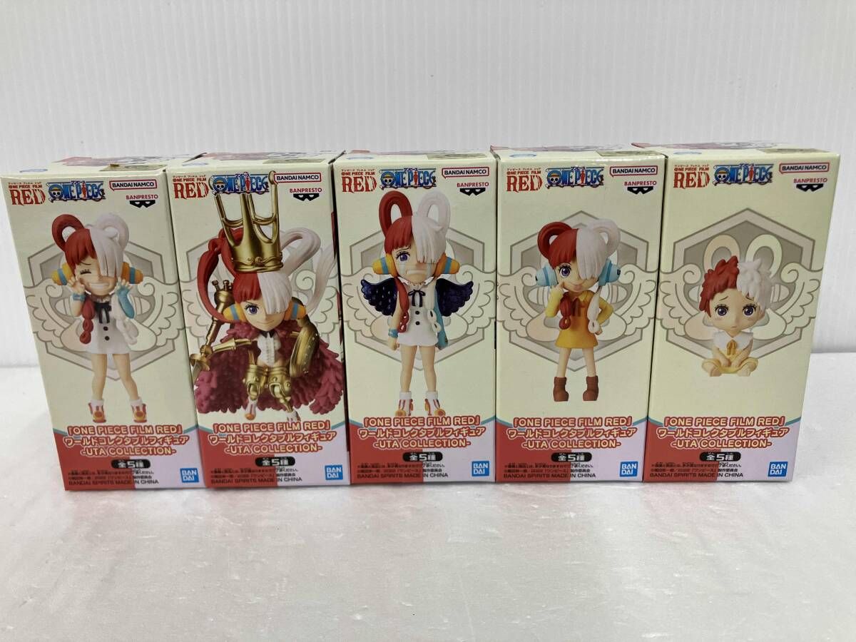 全5種セット]バンプレスト 『ONE PIECE FILM RED』 ワールド