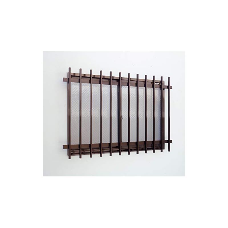 フェンス・垣 ブロンズ 川口技研 面格子G 幅92cm×高さ80cm B09208 防犯対策用品 | 川口技研 防犯対策用品 面格子G 幅92cm×高さ60cm B09206