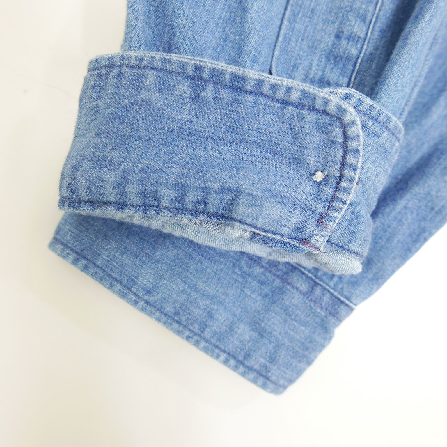 ディセンダント　インディゴシャツ（M） DESCENDANT ディセンダント ALLEN DENIM LS SHIRT メンズ 長袖