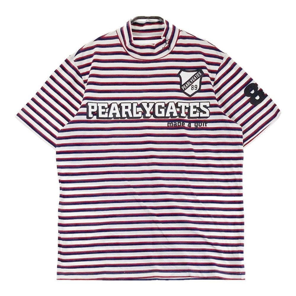 パーリーゲイツハイネック　半袖シャツ　サイズ6 サイズ：6 PEARLY GATES パーリーゲイツ ハイネック 半袖Tシャツ