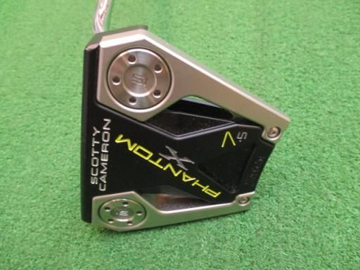 タイトリスト SCOTTY CAMERON PHANTOM X 7.5 34インチ パター PT スチール フレックスその他 メンズ 男性用 右利き 右用 Cランク ゴルフクラブ