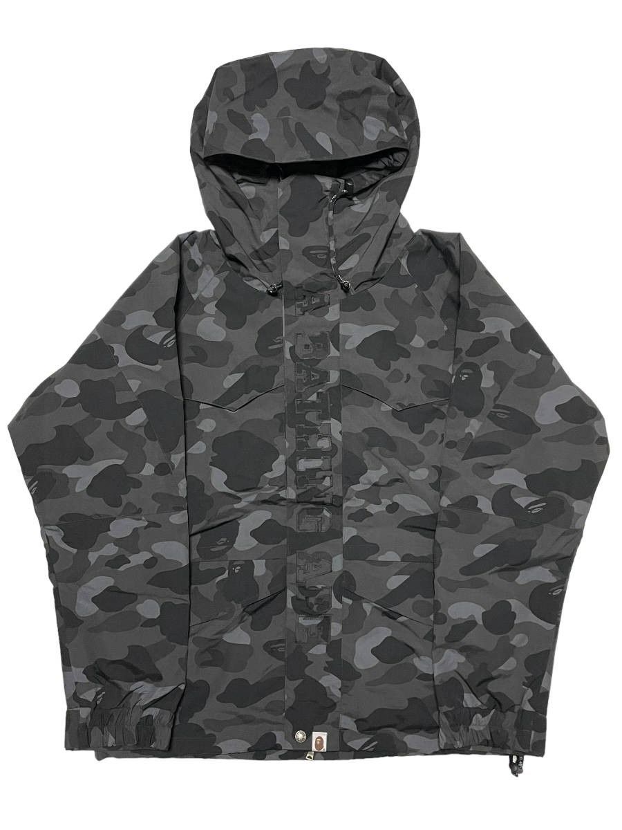 A BATHING APE カモフラージュ マウンテンパーカー アベイシング