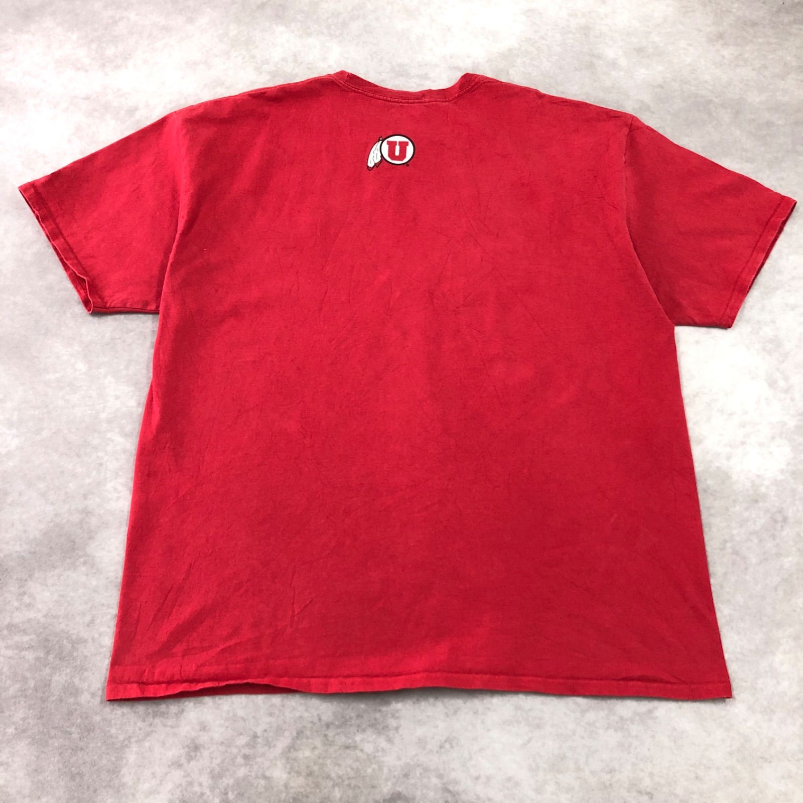 Champion チャンピオン Tシャツ 半袖 古着 USED Vintage ヴィンテージ アメカジ プリント ワッペン UTAH UTES ユタ・ユーツ・フットボール スポーツ チームロゴ