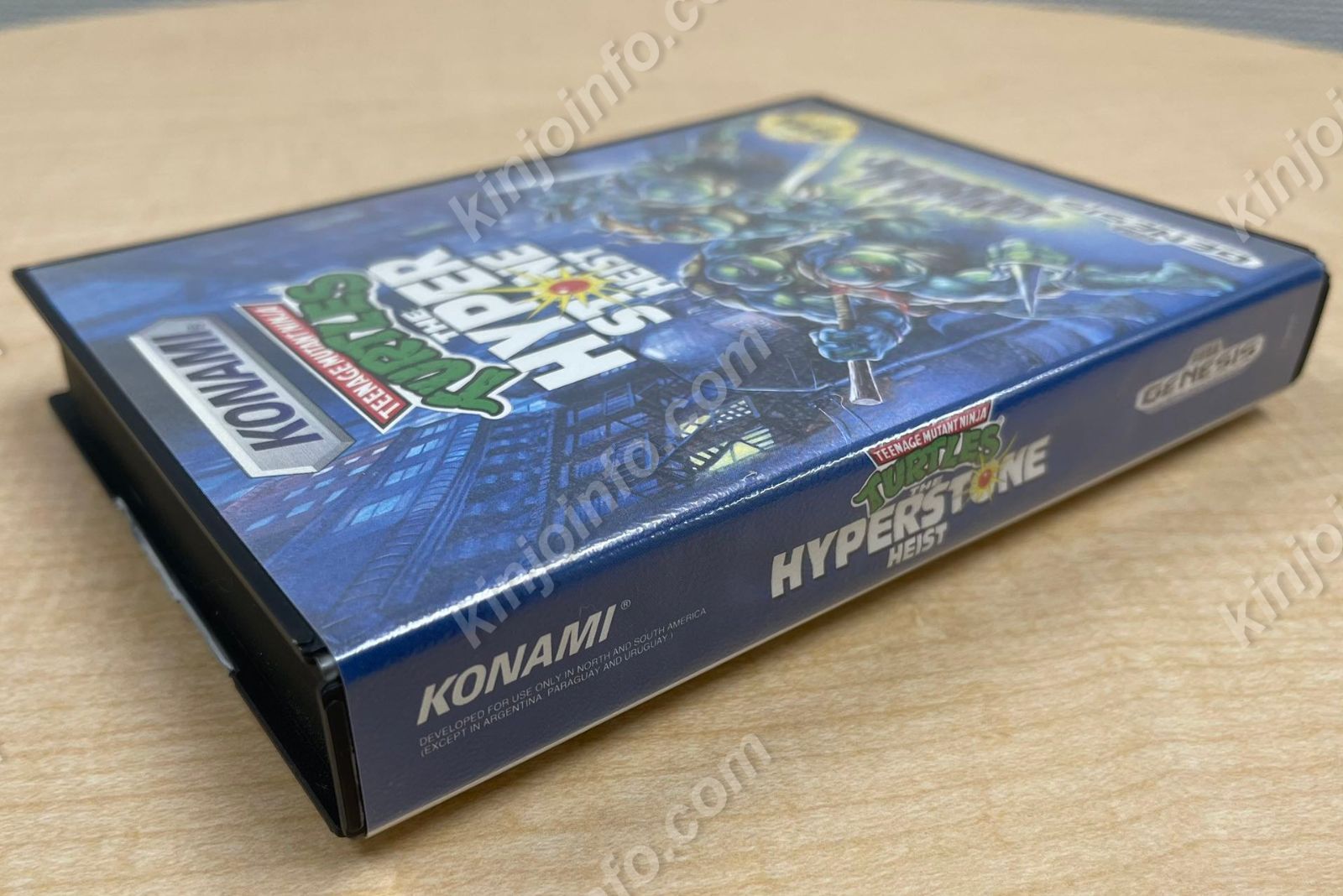 TMNT: The Hyperstone Heist【中古美品・MD北米版】