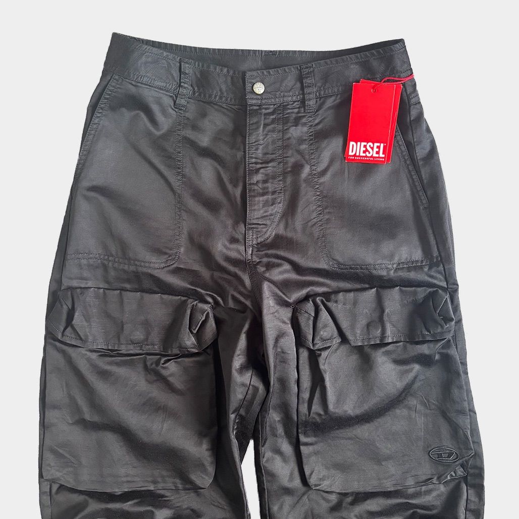 diesel ディーゼル p-malvarosa-new Dロゴ カーゴパンツ