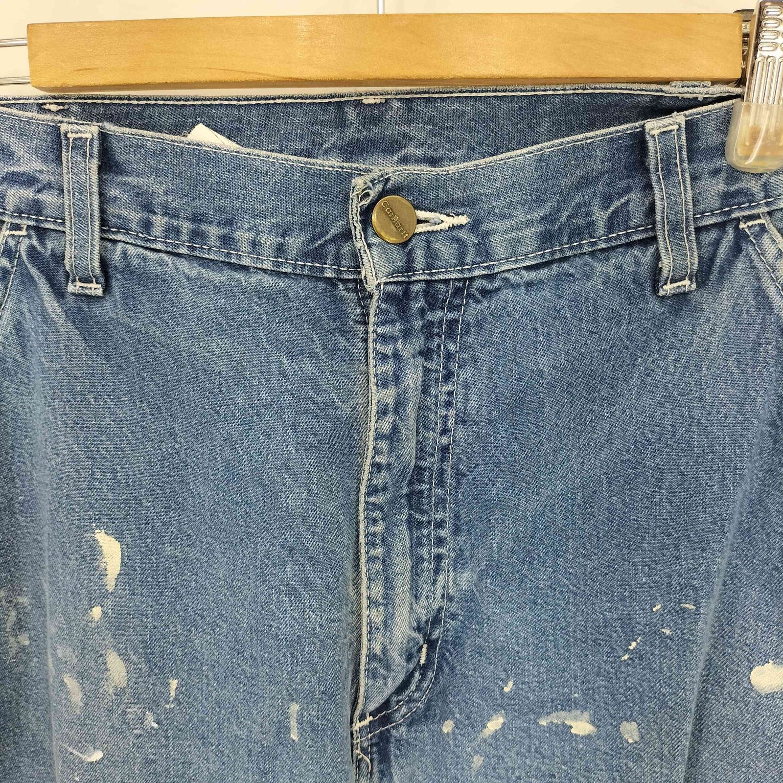 Carhartt デニムペインターパンツ 34×32 メキシコ製 carharttカーハート デニム ペインターパンツ w32