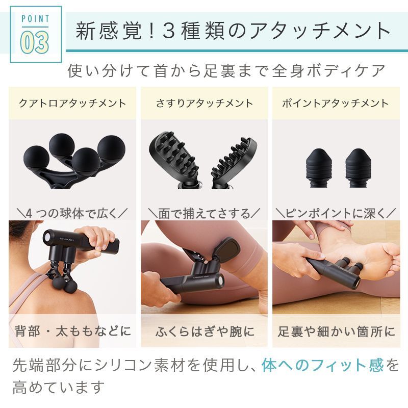 新品】【公式】【セール】ルルドガン クアトロ AX-HX438 ボディケア