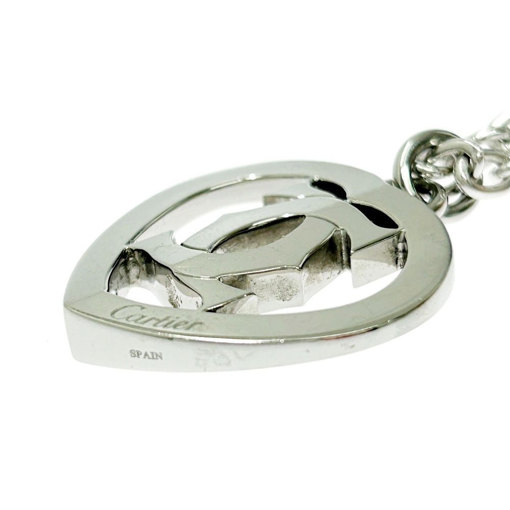 ◆Cartier カルティエ キーリング シルバー キーホルダー 希少】 Cartier カルティエ キーリング キーホルダー シルバー