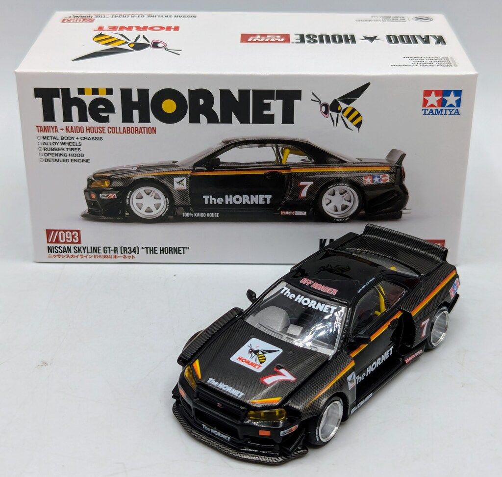 TSM MODEL 1/64MINI GT/KAIDO HOUSE Nissan スカイライン GT-R R34