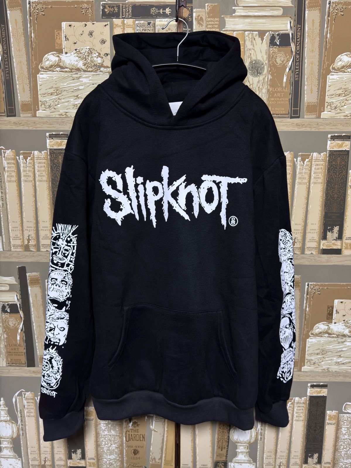 Slipknot XXL プルオーバーパーカー　Masks XXL ◇Slipknot◇ XXL プルオーバーパーカー ｢Masks｣ 黒 ビッグ