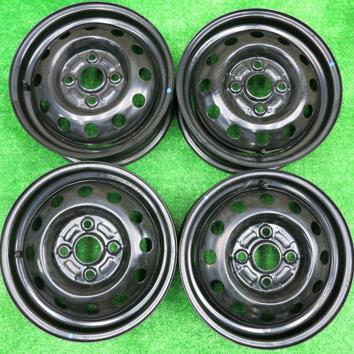 *送料無料* キレイスズキ エブリイ 純正 スチール ホイール 13インチ 13×4.50B PCD100/4H4072303HAホ