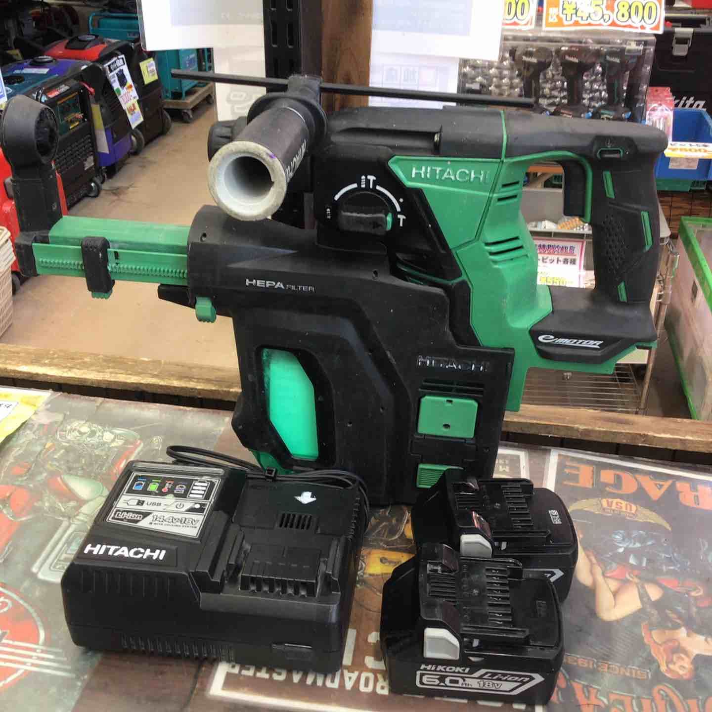 ハイコーキ HIKOKI 旧 日立工機 コードレスハンマドリル DH18DBL 2LYPK 草加店