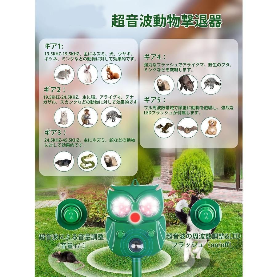 動物撃退器 超音波