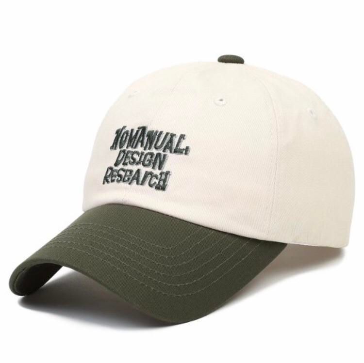 【雷市場（ポンジャン）商品韓国直送】NOMANUAL（ノーマニュアル) いたずら書き ロゴ ボールキャップ 帽子 フォレスト グリーン (グリーン)